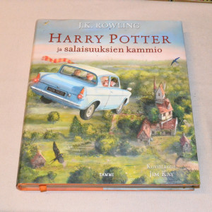 J.K. Rowling Harry Potter ja salaisuuksien kammio, kuvitettu laitos